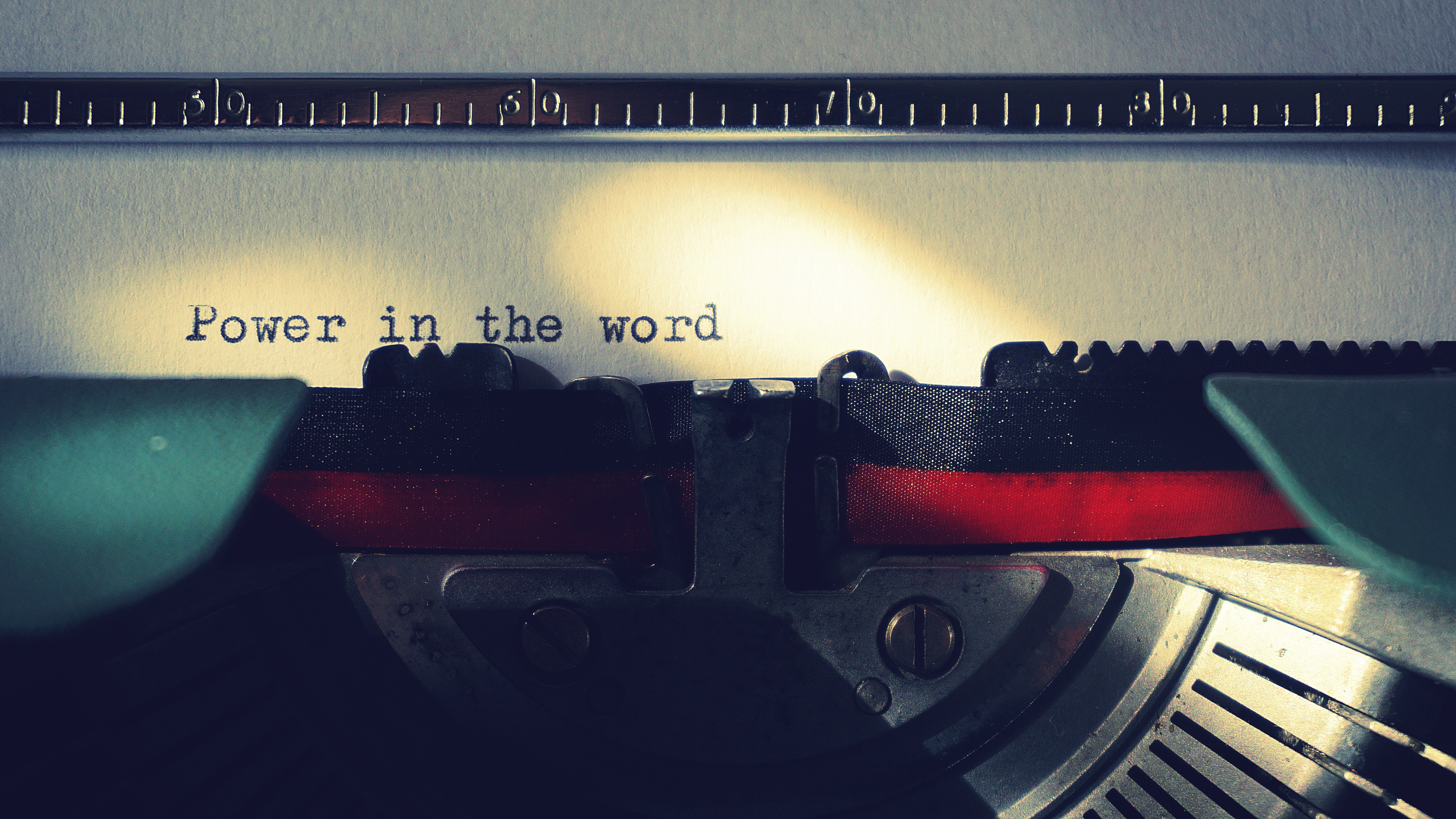 hiring a great copywriter typewriter